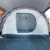 CampFeuer Tunnelzelt für 4 Personen | Großes Familienzelt mit 2 Eingängen und 3.000 mm Wassersäule | Gruppenzelt | grau | Campingzelt | So macht Camping Spaß! - 6