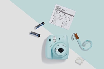 Fujifilm Instax Mini 9 Kamera eis blau - 4