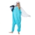 Katara 1744 - Wellensittich Kostüm-Anzug Onesie/Jumpsuit Einteiler Body für Erwachsene Damen Herren als Pyjama oder Schlafanzug Unisex - viele verschiedene Tiere - 