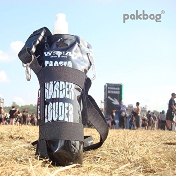 Pakbag® Getränkehalter für Festival- und Outdooraktivitäten | Schultertasche | Umhängetasche - 5